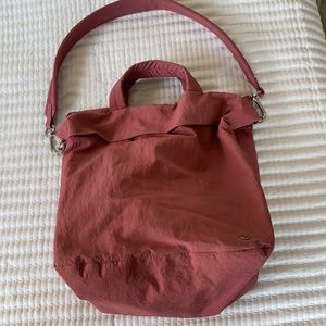 On my level 19L cherry tint lululemon bag